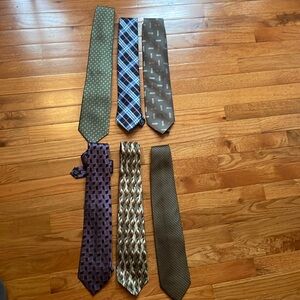 Lot of Men’s silk Ties x long